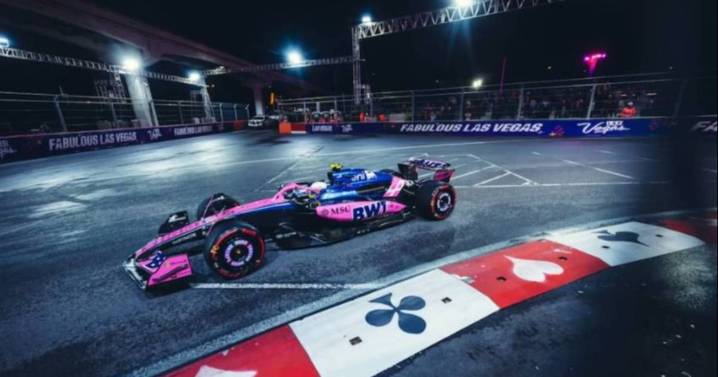 La frustración de Franco Colapinto tras la carrera nocturna de la Fórmula 1 en Las Vegas