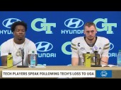 Georgia Tech players speak following loss to UGA