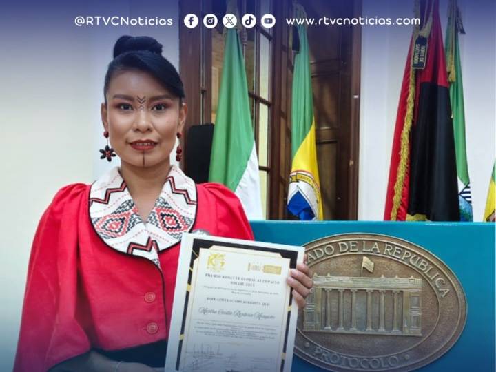 Reconocimiento Histórico: Periodista Indígena del Putumayo Destacada en el Congreso por su Impacto Social