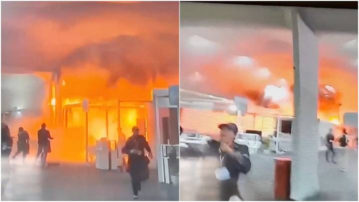 Video Captures Exact Moment When Fire Broke Out At COP30 Event In Brazil; People Seen Running In Panic