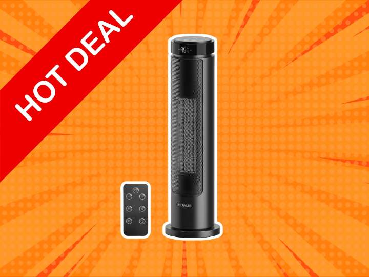 Amazon has a 5-star space heater on sale for $73, instead of $292