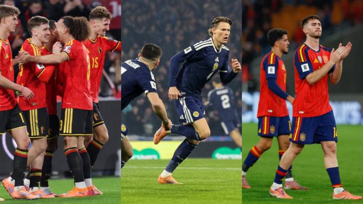 España, Bélgica, Escocia, Suiza y Austria clasificaron al Mundial de Norteamérica 2026