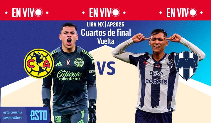 América vs Monterrey: Sigue en vivo el partido de cuartos de final de vuelta del Apertura 2025