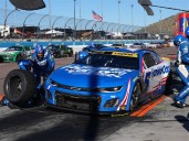 Kyle Larson wins second NASCAR championship, denying Denny Hamlin in overtime