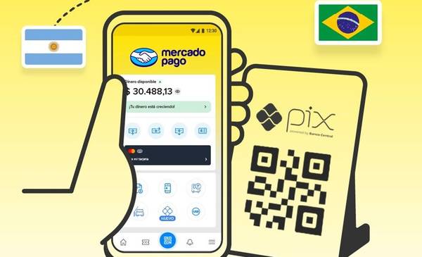 Mercado Pago activa la función “Pagar con Pix” para los argentinos que viajen a Brasil