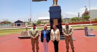 Tataranietas de Bolognesi visitan Colegio Militar Francisco Bolognesi en Arequipa