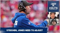 BLAME GAME: Indianapolis Colts' Daniel Jones, Shane Steichen Have Adjustments to Make