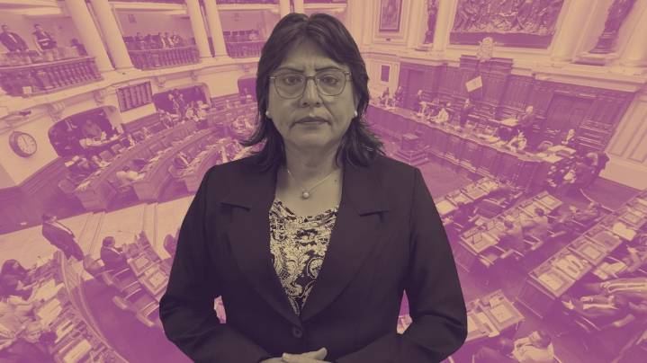 Delia Espinoza acusa “venganza política” del Congreso tras aprobación de su inhabilitación por 10 años