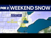 Metro Detroit snow outlook this weekend