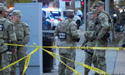 Hieren a dos soldados de la Guardia nacional en Washington