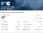 Frío amanecer hoy: mínima de 9 grados y sensación térmica de 8