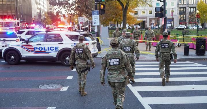 2 National Guard members shot in Washington, D.C., suspect in custody, officials say