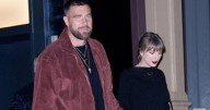Taylor Swift Cheers for Travis Kelce in Gigi Hadid's $425 Sweater
