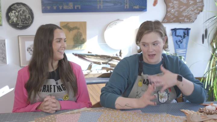 Crafting with Katy and Friends: Fall Fabric Garland