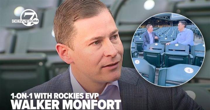 Rockies’ Walker Monfort in 1-on-1 with Denver7: ‘We're going to start moving upward’