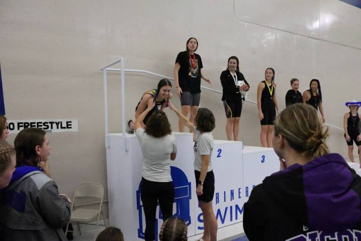 Finley Zothman, 200 free relay clinch state berths at Section 8AA Championships