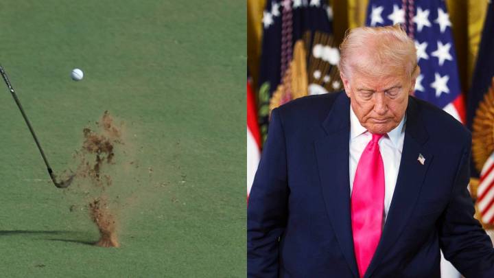 Así fue el pésimo debut de la nieta de Donald Trump en la élite del golf profesional