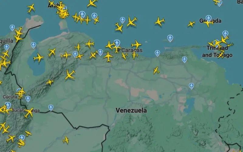 EEUU declara espacio aéreo venezolano de alto riesgo militar en nueva advertencia de la FAA