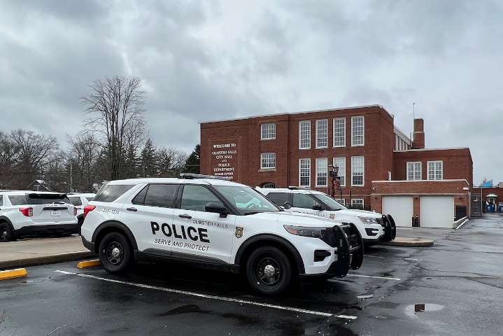 Driver jumps curb, gets car stuck on a boulder: Olmsted Falls police blotter