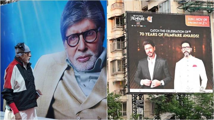 ‘Bade Logon Ke Saath…’: Amitabh Bachchan's Reaction To Sharing Billboards With SRK, Abhishek Wins Hearts