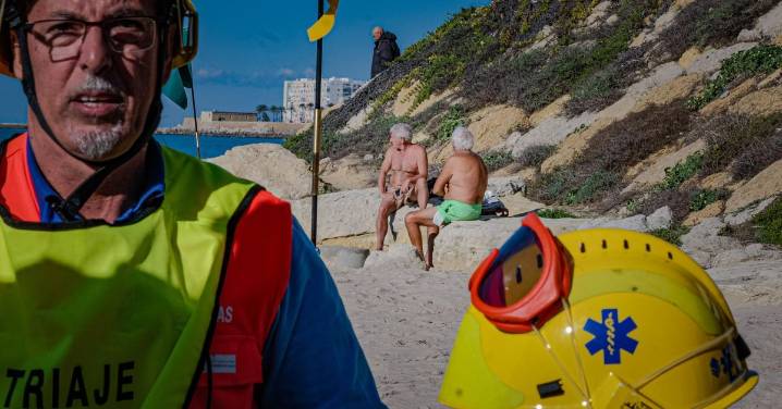 Todas las imágenes del simulacro de tsunami en Cádiz