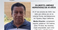 Se busca a Gilberto Jiménez Hernández de 49 años