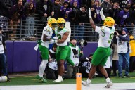 Malik Benson’s late touchdown cements No. 5 Oregon’s 26