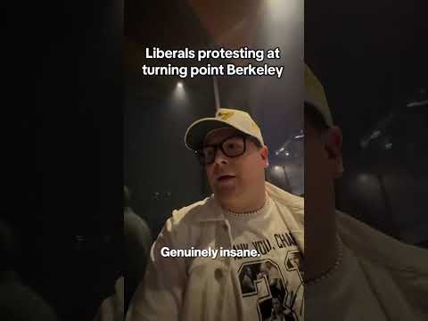 Bloody Brawl Erupts at California's UC Berkeley Protest Ahead of Turning Point USA Event #shorts