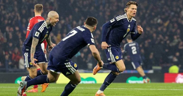 Regresa Escocia al Mundial tras vencer a Dinamarca