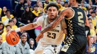 Yaxel Lendeborg held to single-digit scoring as No. 6 Michigan edges Wake Forest in OT