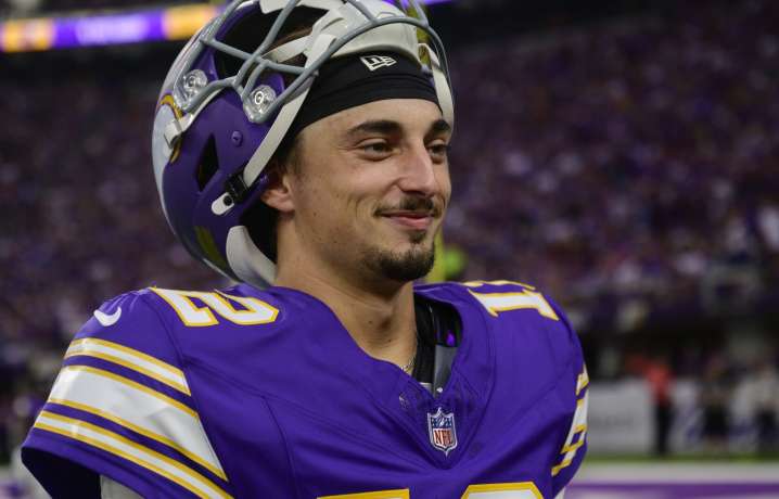 Max Brosmer is helping J.J. McCarthy be at his best for Minnesota