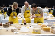 Heady odors and sensory overload as 5,200 cheeses compete for the World Cheese Awards