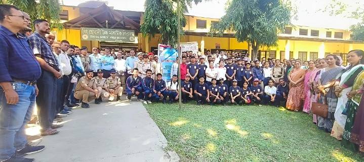 Disaster Preparedness Initiative RC-EMEx 2025 Kicks Off at Dhing Girls High School