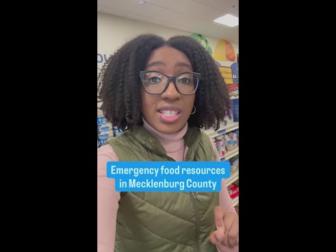 Emergency food resources in Mecklenburg County