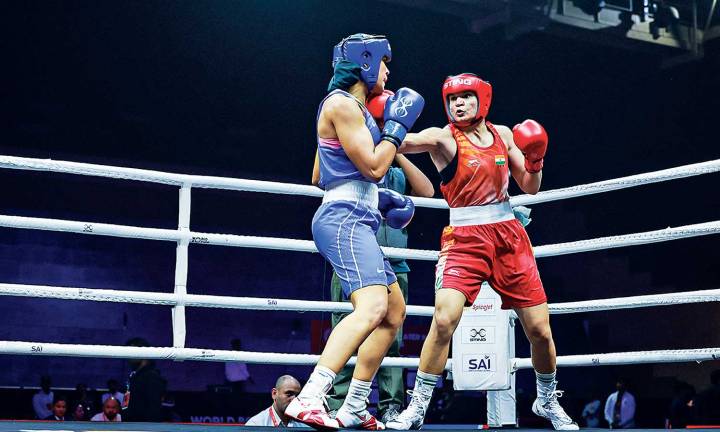 World Boxing Cup Finals 2025: Arundhati knocks out Triple World Cup medallist Leonie