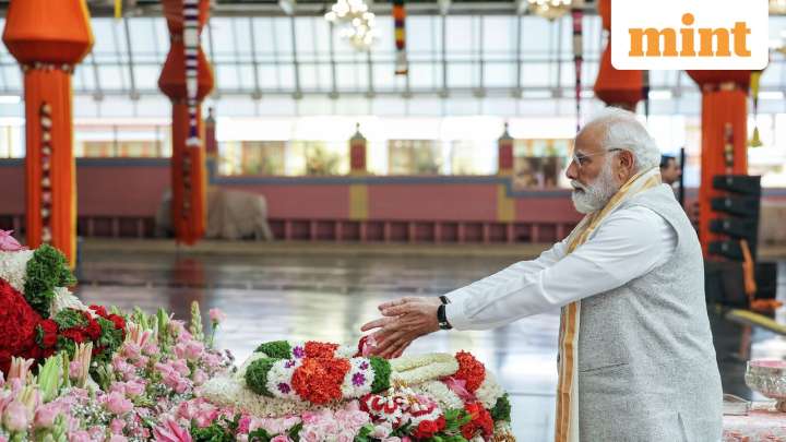 PM Modi unveils ₹ 100 coin to honour Sai Baba: What he said in Puttaparathi