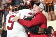 Arkansas football team looks to ‘send off the seniors the right way’