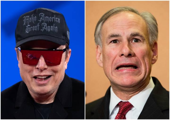 Gov. Greg Abbott was ordered to release some of his emails with Elon Musk. Most are blacked out.