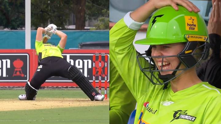 Funny Scenes! Georgia Voll's Ramp Shot Mishap Leaves Teammates In Splits During HH vs ST Women's Big Bash League Clash; Video