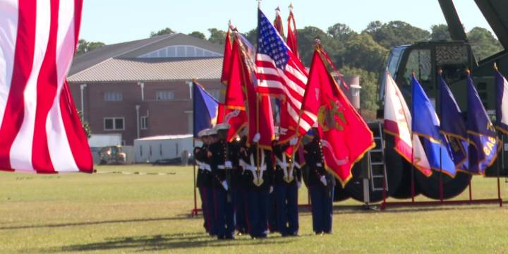 Marines celebrate 250 years at Camp Lejeune