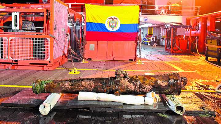 Las dudas y certezas detrás de las piezas recuperadas del galeón San José: así avanza la investigación sobre el naufragio