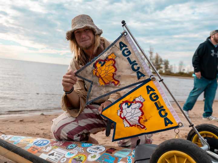 Michigan adventurer completes 4,800 mile canoe journey just in time