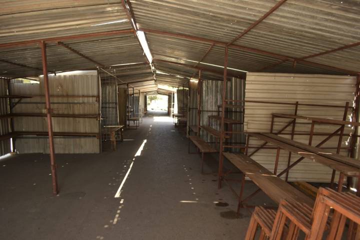 Supervisan instalación del Mercadito Navideño de Gómez Palacio