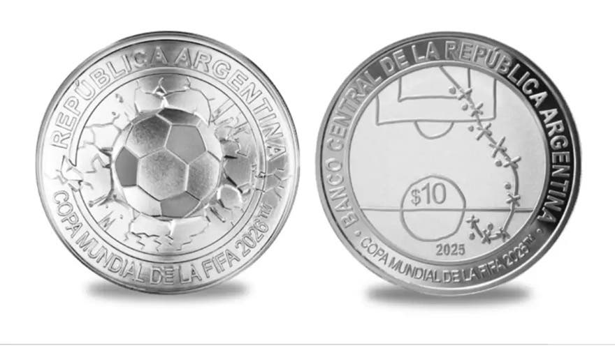 Acuñarán más monedas del segundo gol de Maradona a los ingleses: se agotaron las primeras
