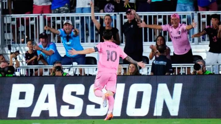 Doblete de Messi y clasificación del Inter Miami a las semis de la Conferencia Este