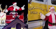 How Niskayuna Fire District 2 helped save Santa's Schenectady County Holiday Parade