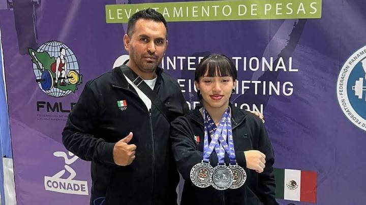 Leonesa Kelly López logra medalla de plata en Panamericano Prejuvenil de Levantamiento de Pesas