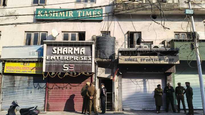 Kashmir Times’ Jammu Office Raided By J&K Police, Cartridges Of AK Rifles Recovered