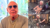 Wrestling Icon Ric Flair Pushes Through Strength and Cardio Workout at 76 Years Young