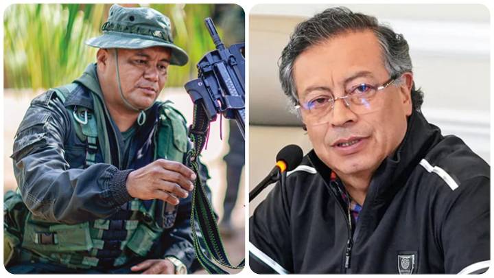 Presidente Petro niega versiones sobre filtraciones de disidencias de ‘Calarcá’ que salpican al general Huertas y a Wilmer Mejía